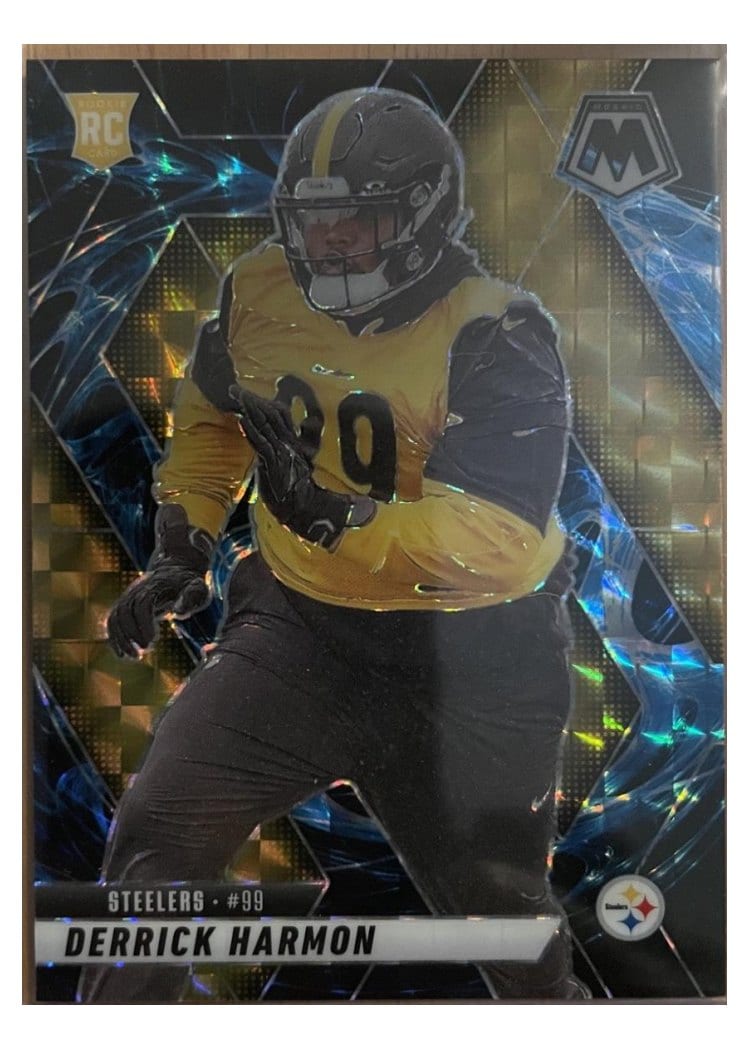 2025 Panini Mosaic Base Set Derrick Harmon #327 card