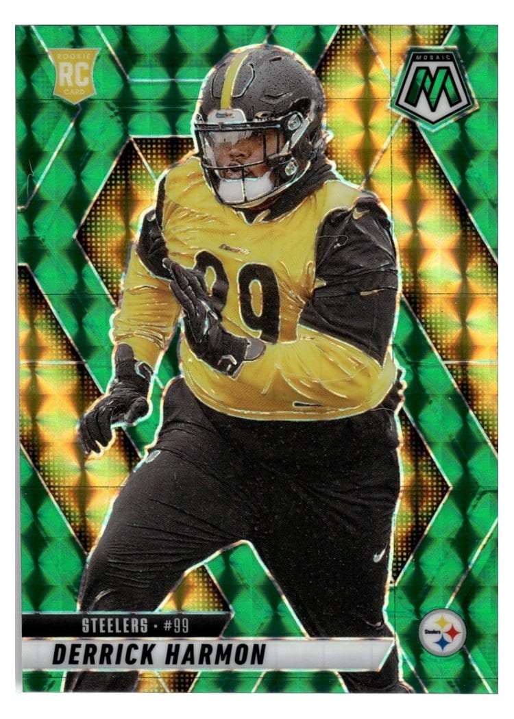 2025 Panini Mosaic Base Set Derrick Harmon #327 card