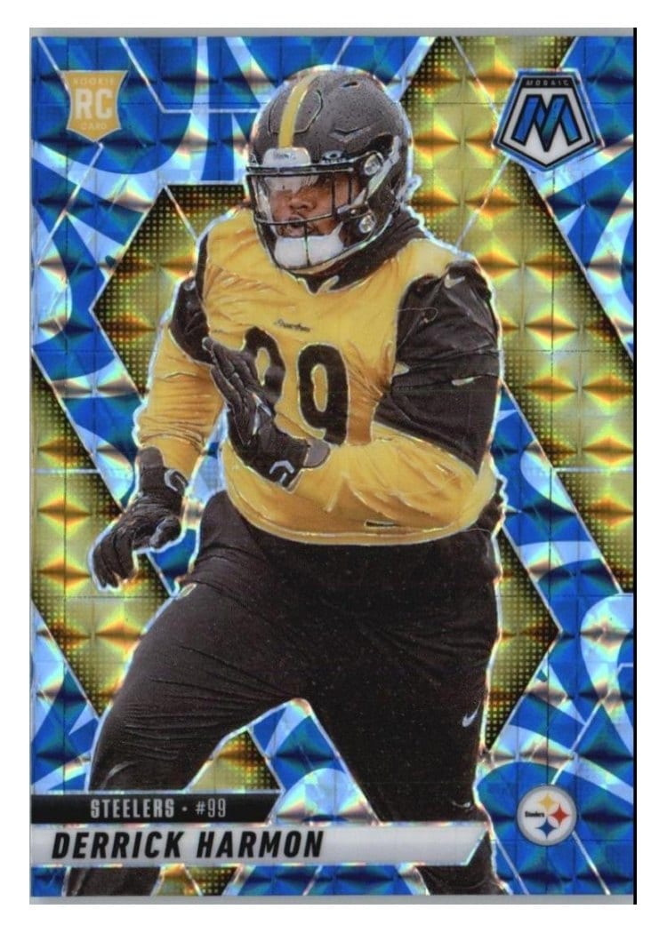 2025 Panini Mosaic Base Set Derrick Harmon #327 card