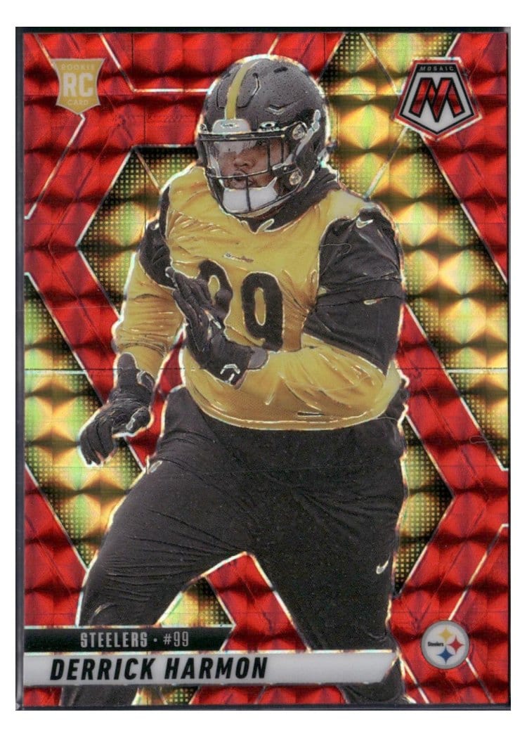 2025 Panini Mosaic Base Set Derrick Harmon #327 card