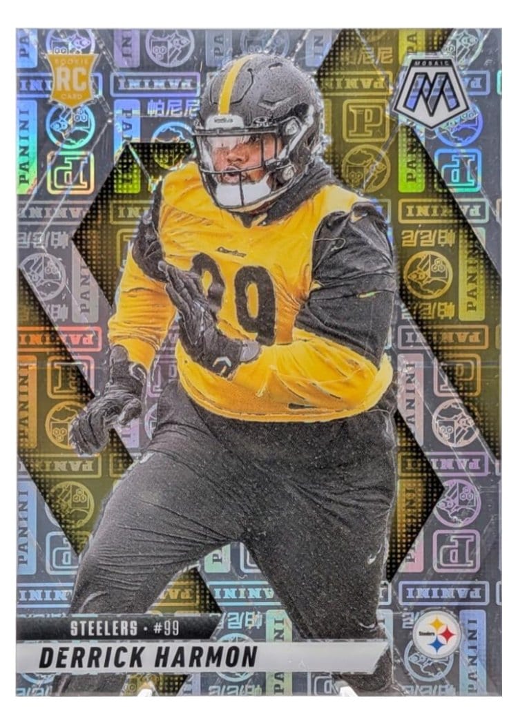 2025 Panini Mosaic Base Set Derrick Harmon #327 card