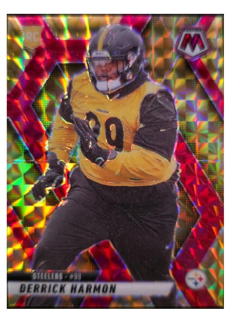 2025 Panini Mosaic Base Set Derrick Harmon #327 card