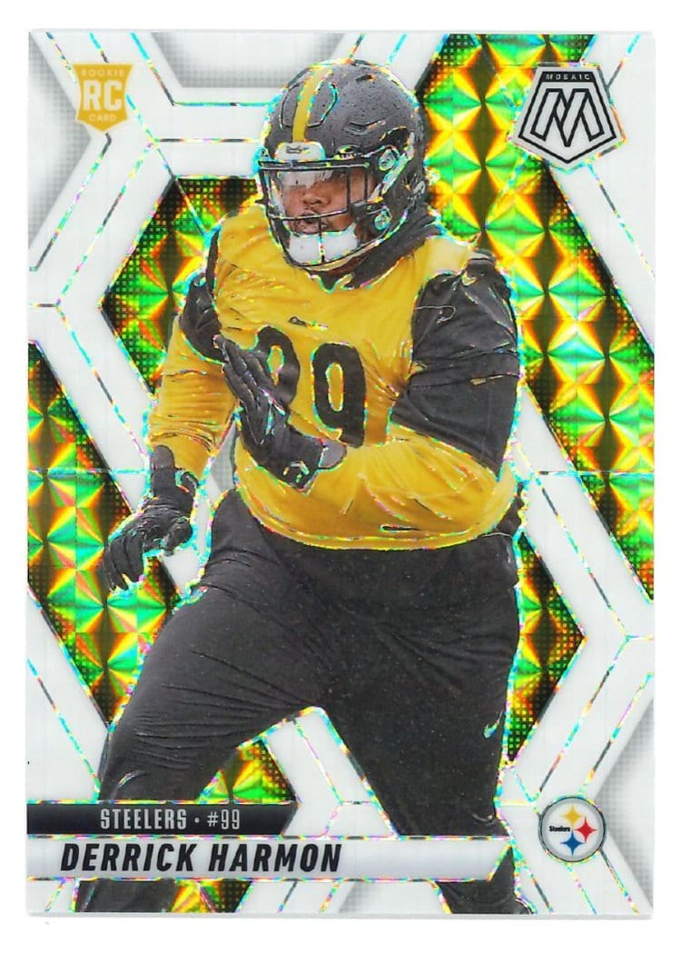 2025 Panini Mosaic Base Set Derrick Harmon #327 card