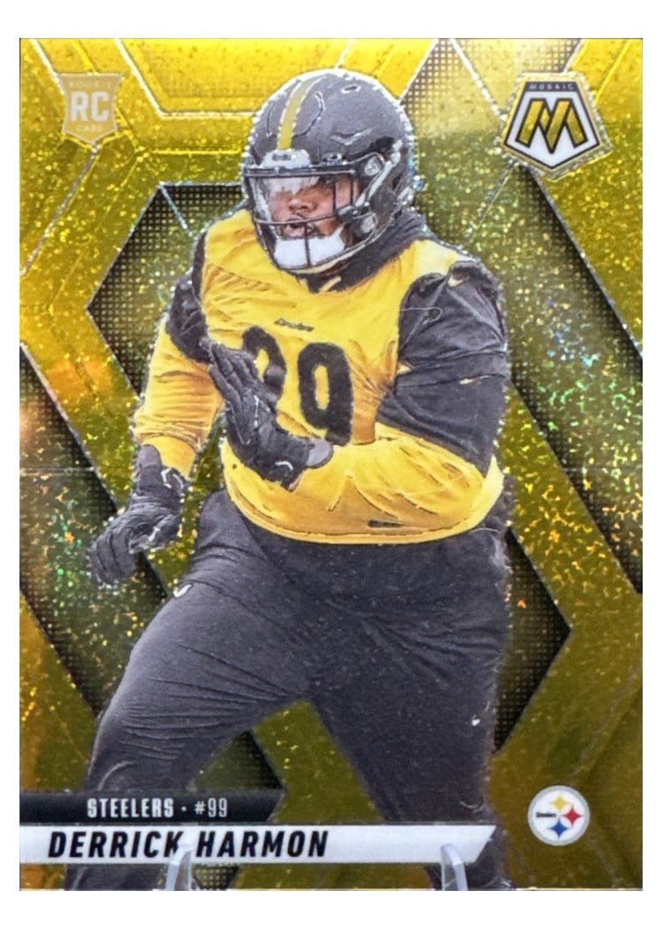 2025 Panini Mosaic Base Set Derrick Harmon #327 card