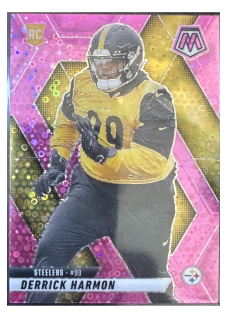 2025 Panini Mosaic Base Set Derrick Harmon #327 card