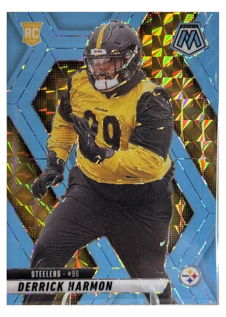 2025 Panini Mosaic Base Set Derrick Harmon #327 card