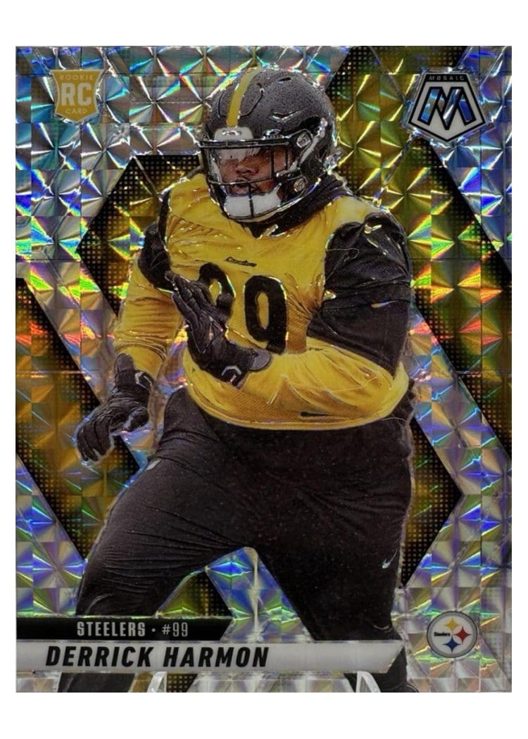 2025 Panini Mosaic Base Set Derrick Harmon #327 card