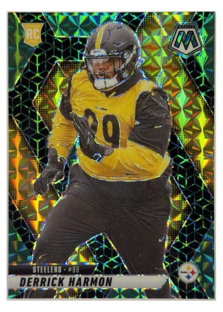 2025 Panini Mosaic Base Set Derrick Harmon #327 card
