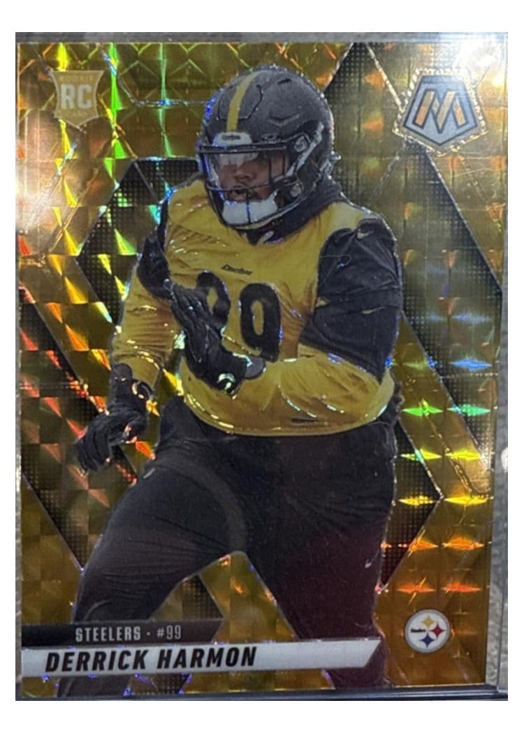 2025 Panini Mosaic Base Set Derrick Harmon #327 card