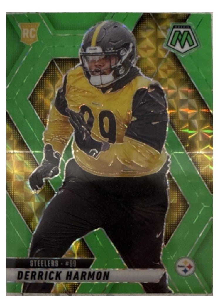 2025 Panini Mosaic Base Set Derrick Harmon #327 card