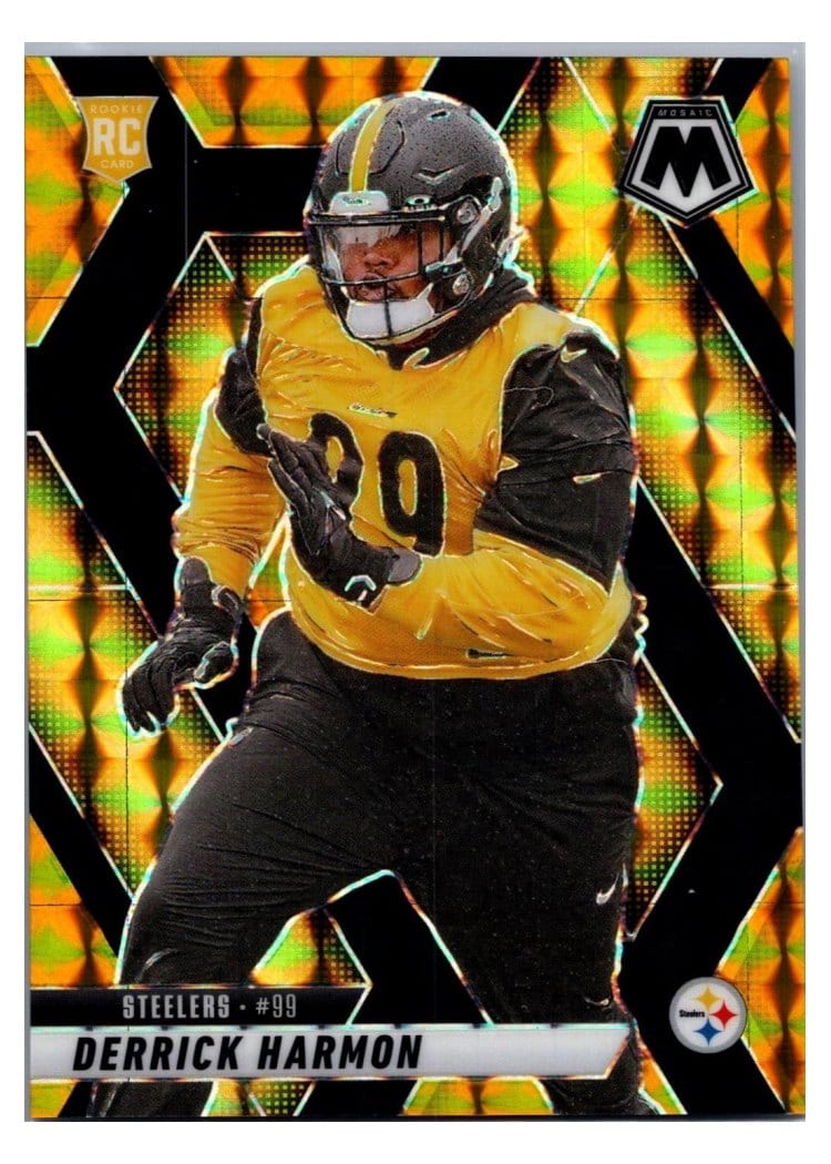 2025 Panini Mosaic Base Set Derrick Harmon #327 card