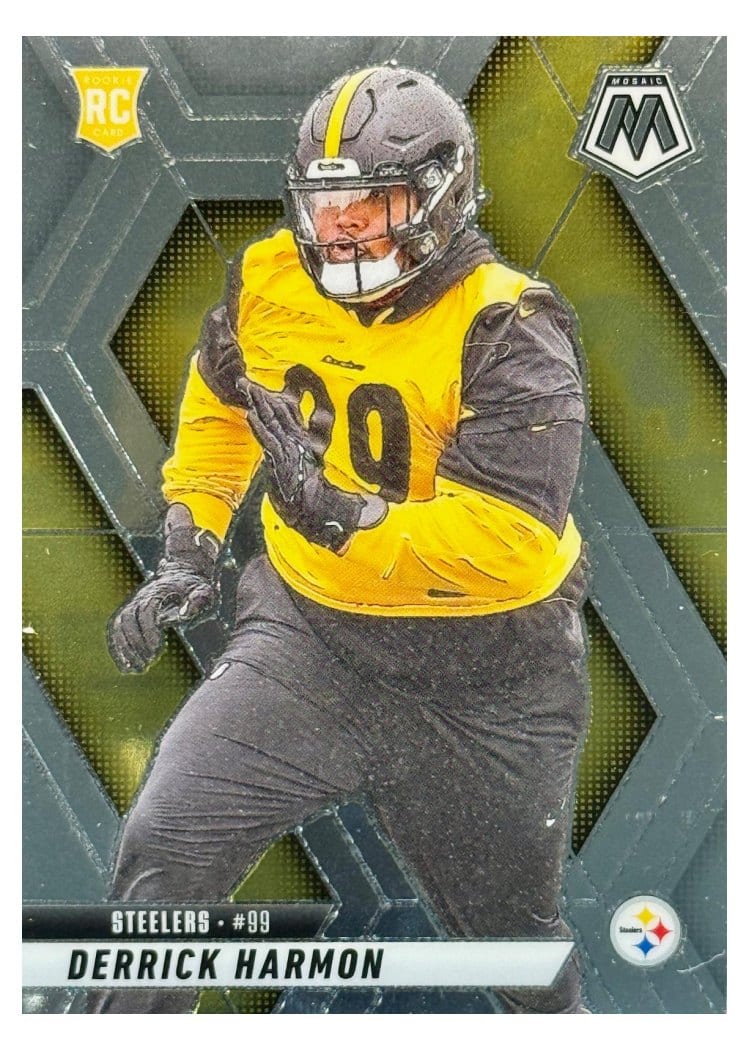 2025 Panini Mosaic Base Set Derrick Harmon #327 card
