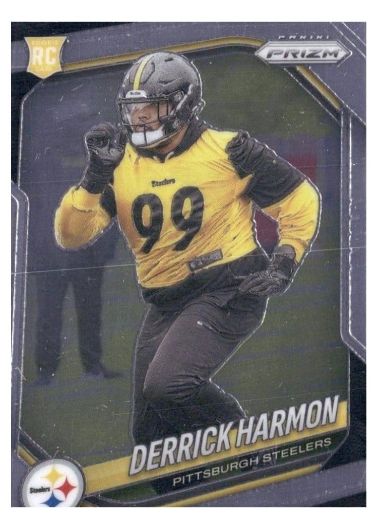 2025 Panini Prizm Base Set Derrick Harmon #368 card