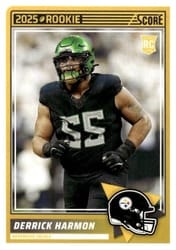 2025 Score Rookies Derrick Harmon #81 card