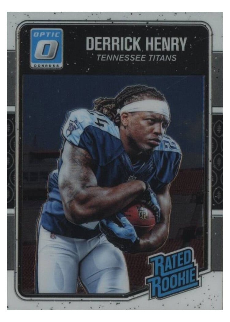 2016 Donruss Optic Base Set Derrick Henry #165 card