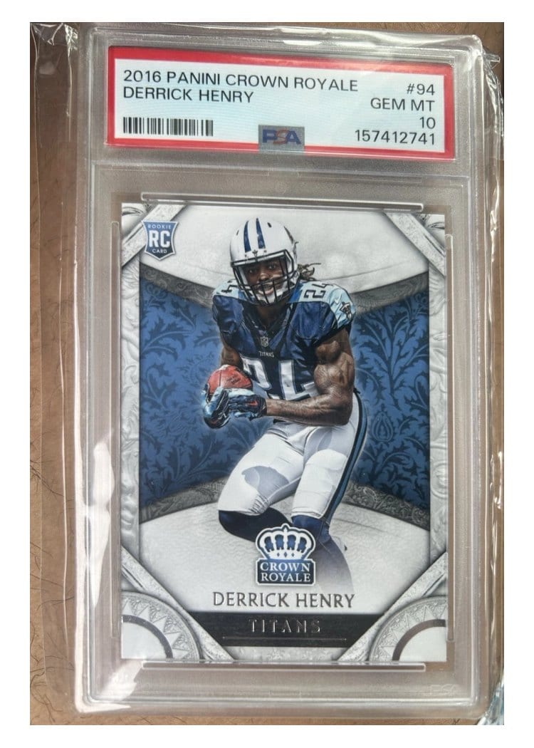 2016 Panini Crown Royale Base Set Derrick Henry #94 card