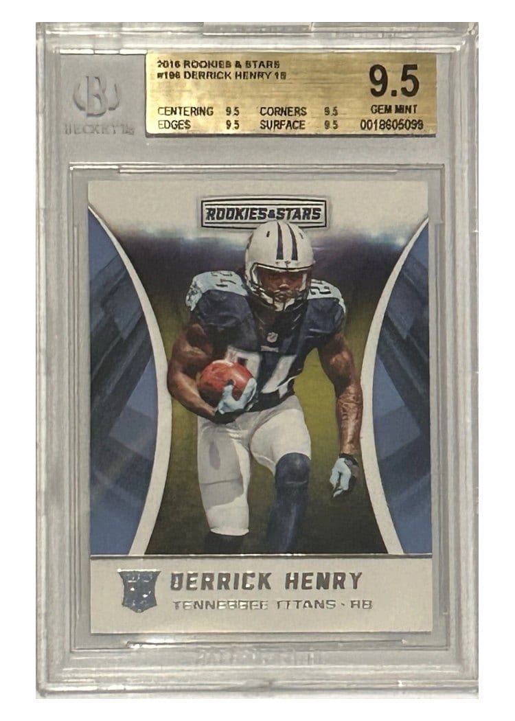 2016 Panini Rookies & Stars Base Set Derrick Henry #196 card