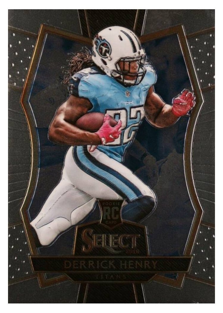 2016 Panini Select Base Set Derrick Henry #167 card