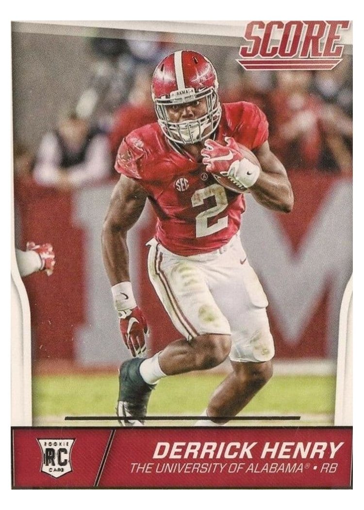 2016 Score Base Set Derrick Henry #345 card