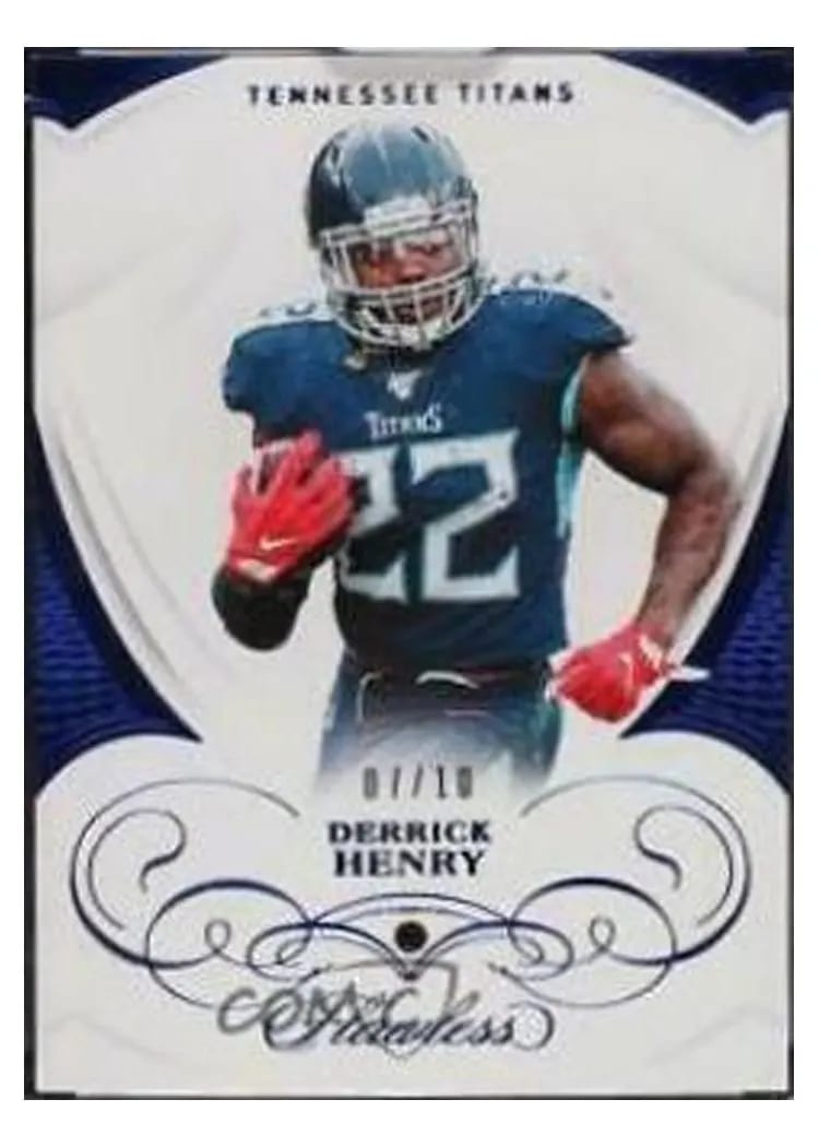 2019 Panini Flawless Base Ruby Derrick Henry #65 card