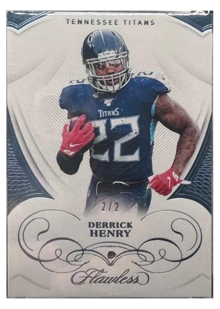 2019 Panini Flawless Base Ruby Derrick Henry #65 card