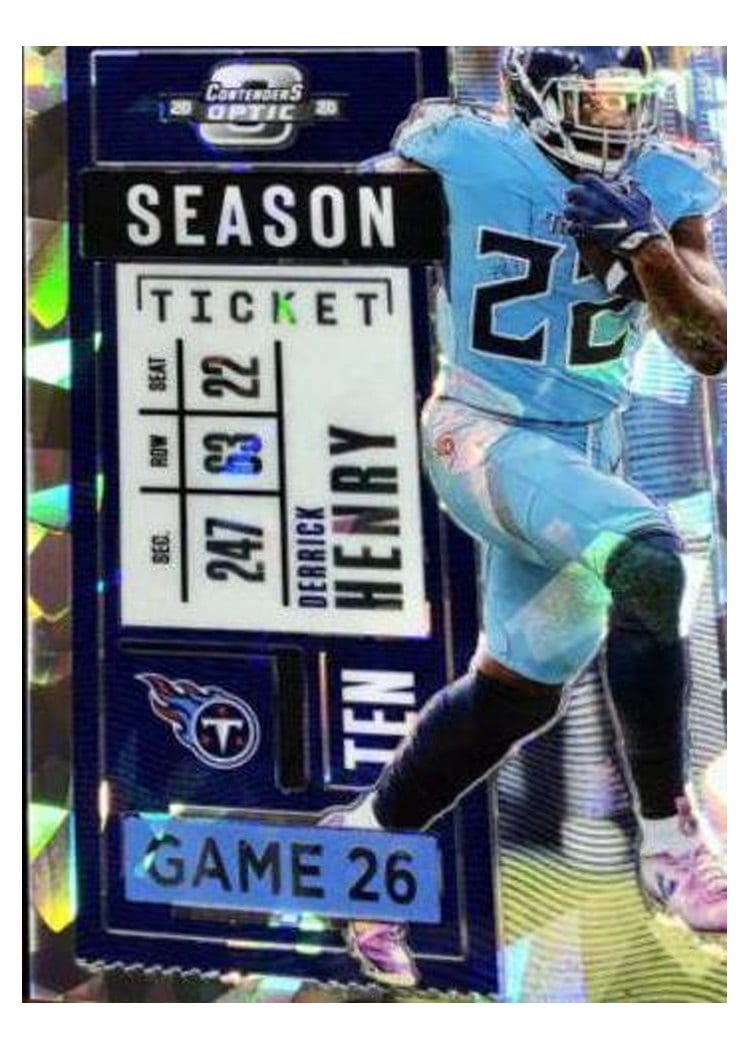 2020 Panini Contenders Optic Base Set Derrick Henry #56 card