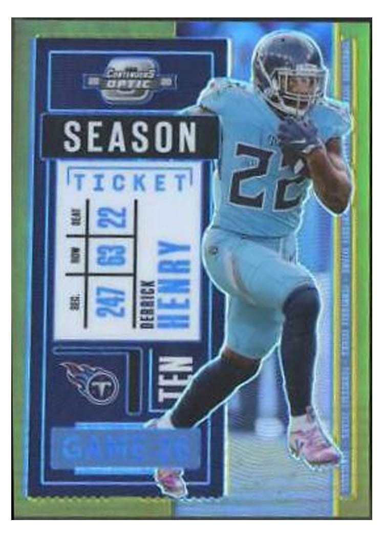 2020 Panini Contenders Optic Base Set Derrick Henry #56 card