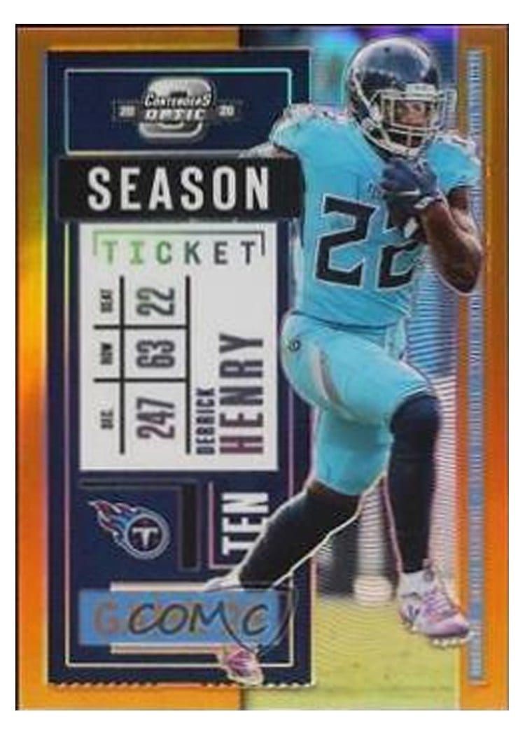 2020 Panini Contenders Optic Base Set Derrick Henry #56 card