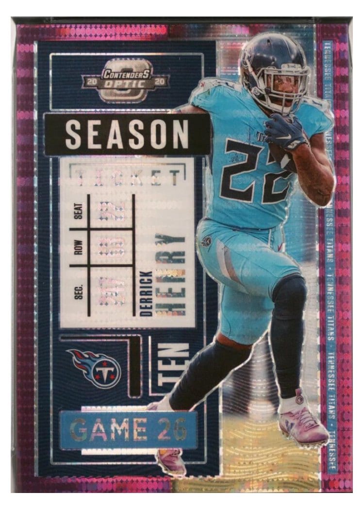 2020 Panini Contenders Optic Base Set Derrick Henry #56 card