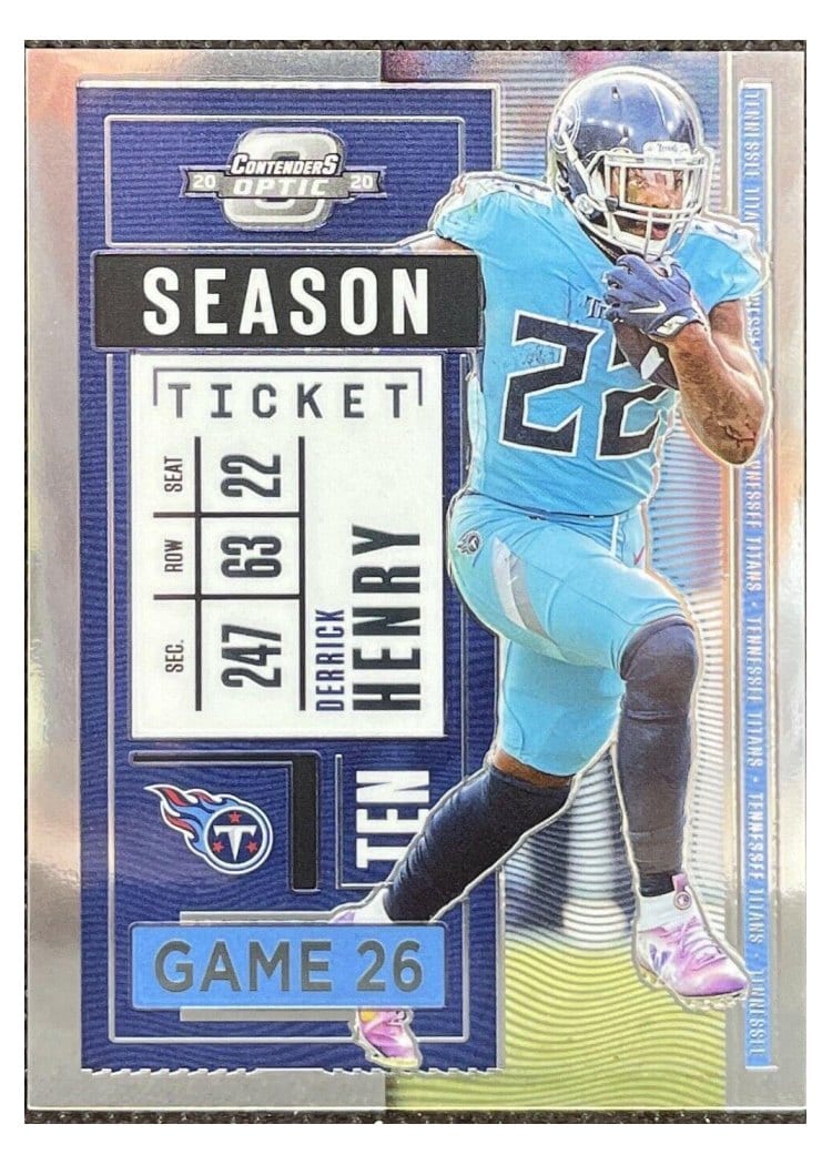 2020 Panini Contenders Optic Base Set Derrick Henry #56 card