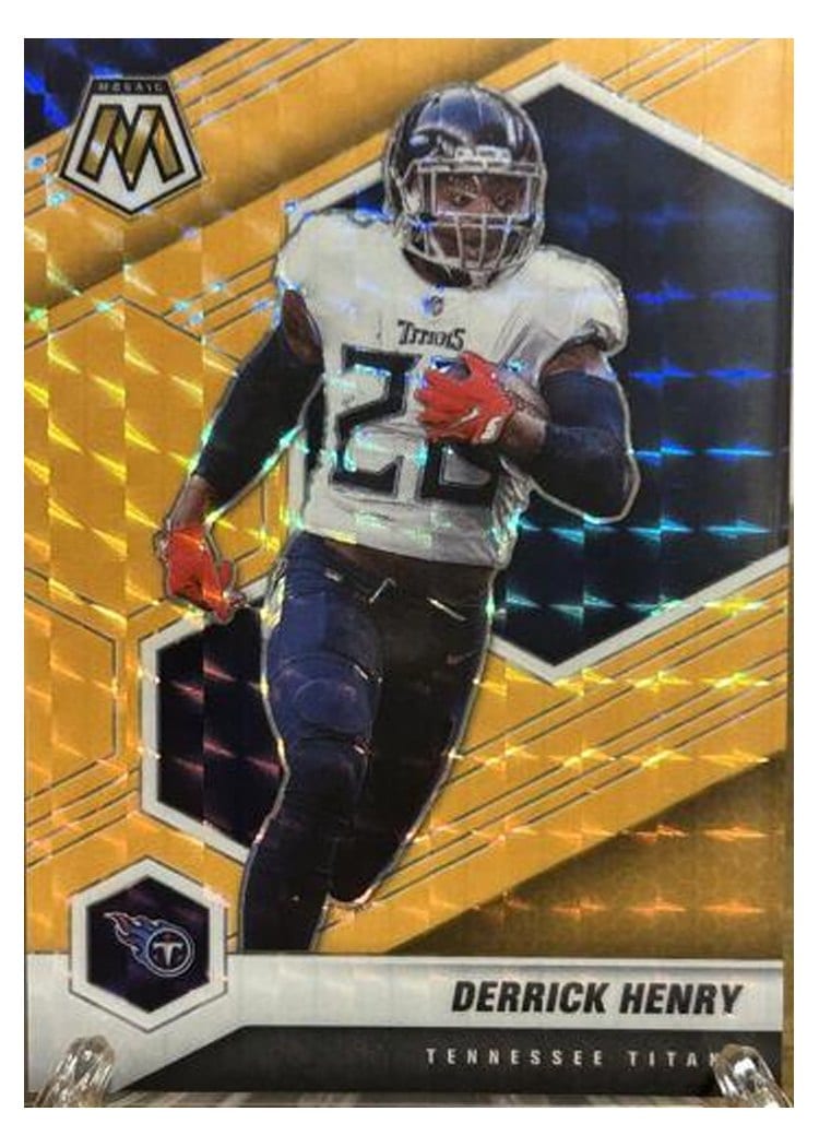 2021 Panini Mosaic Base Set Derrick Henry #196 card