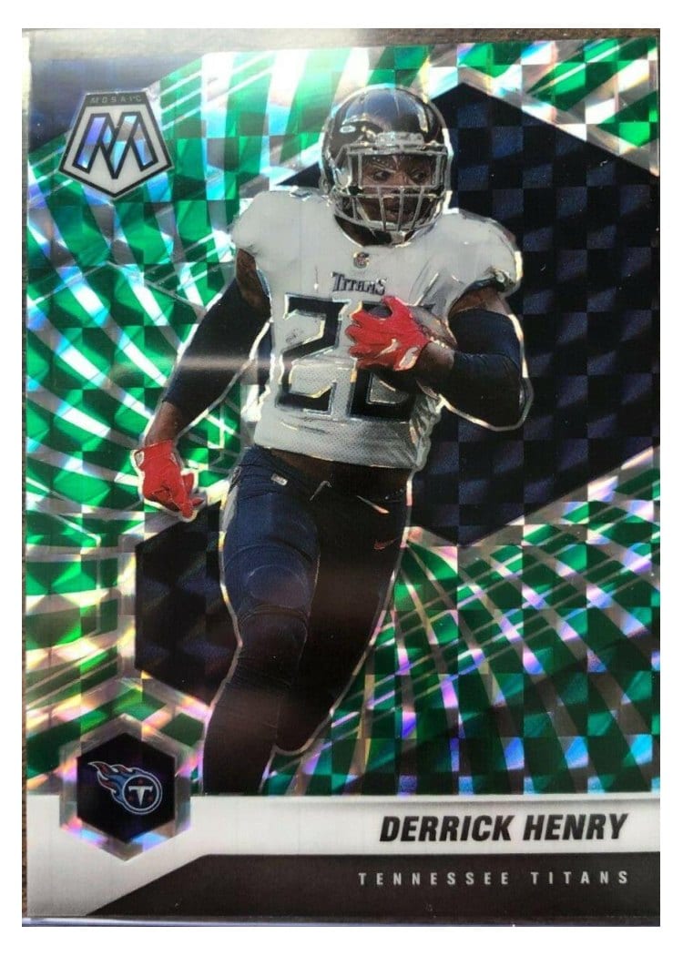 2021 Panini Mosaic Base Set Derrick Henry #196 card