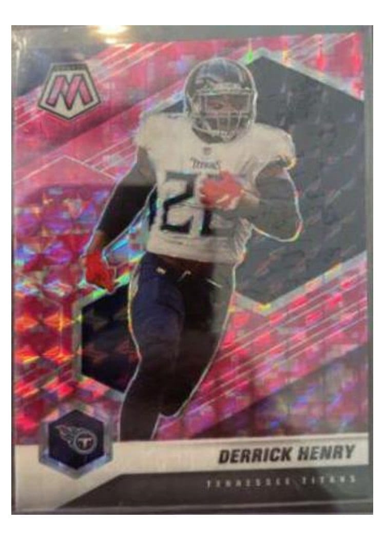 2021 Panini Mosaic Base Set Derrick Henry #196 card