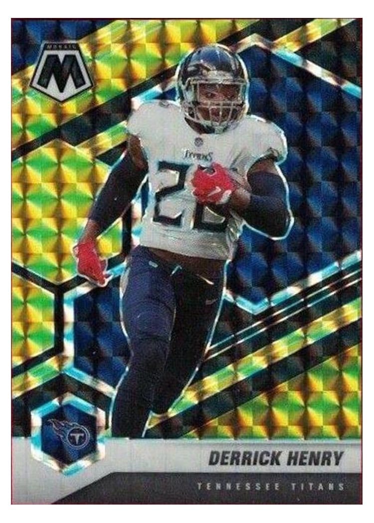 2021 Panini Mosaic Base Set Derrick Henry #196 card