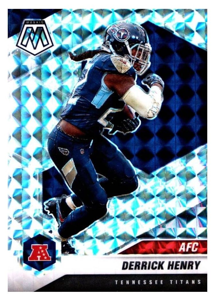 2021 Panini Mosaic Base Set Derrick Henry Mosaic #233 card