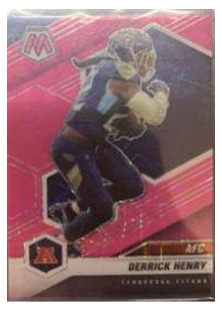 2021 Panini Mosaic Base Set Derrick Henry #233 card