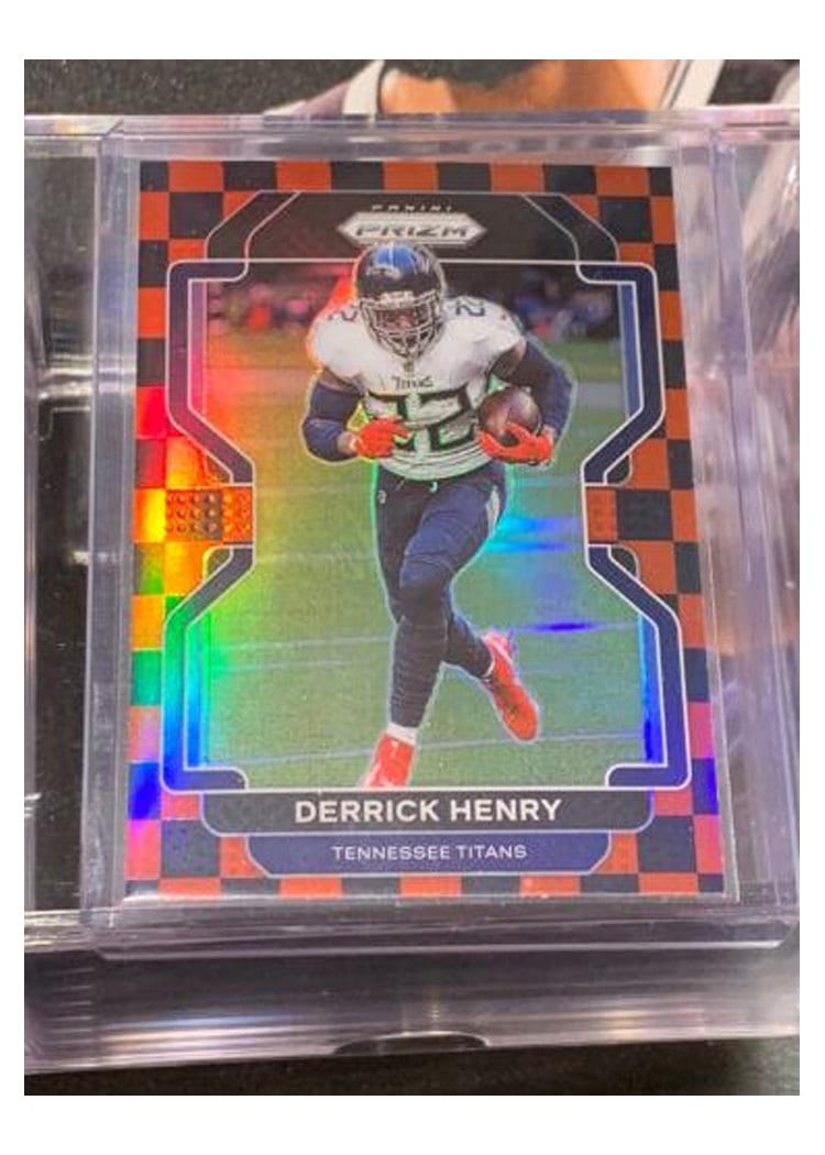 2021 Panini Prizm Base Set Derrick Henry #4 card