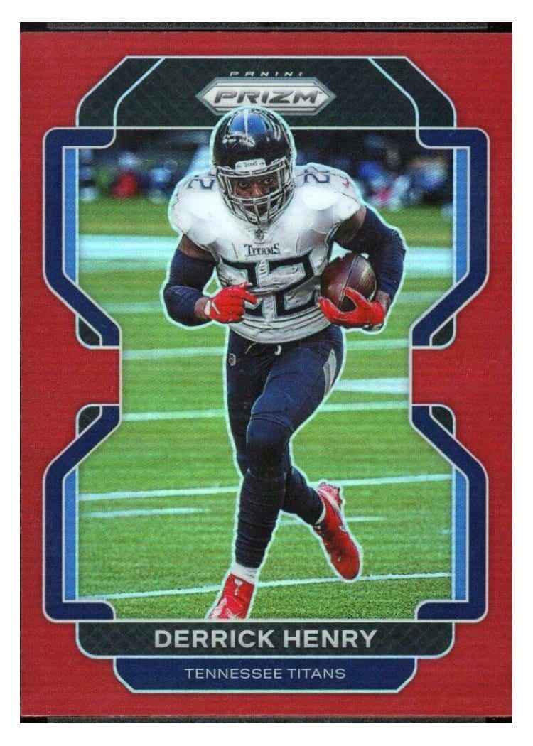 2021 Panini Prizm Base Set Derrick Henry #4 card