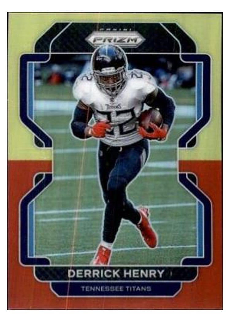2021 Panini Prizm Base Set Derrick Henry #4 card