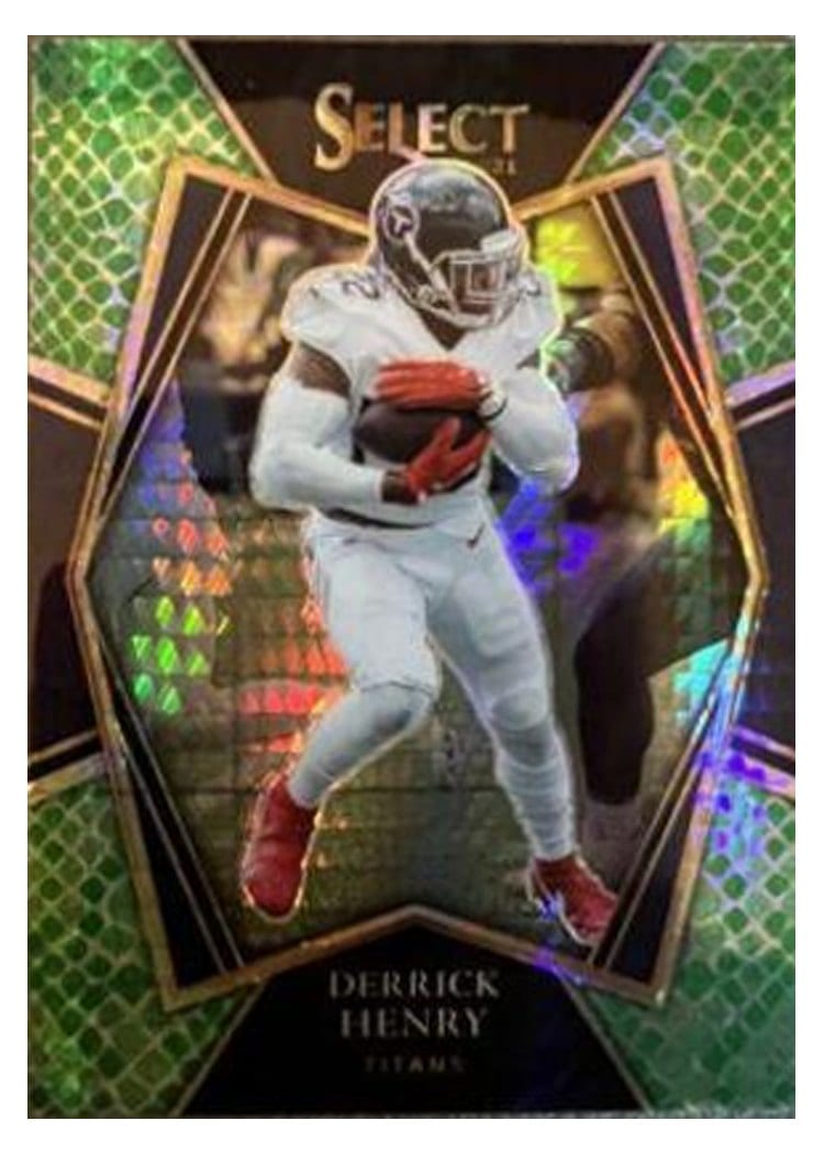 2021 Panini Select Base Set Derrick Henry #133 card