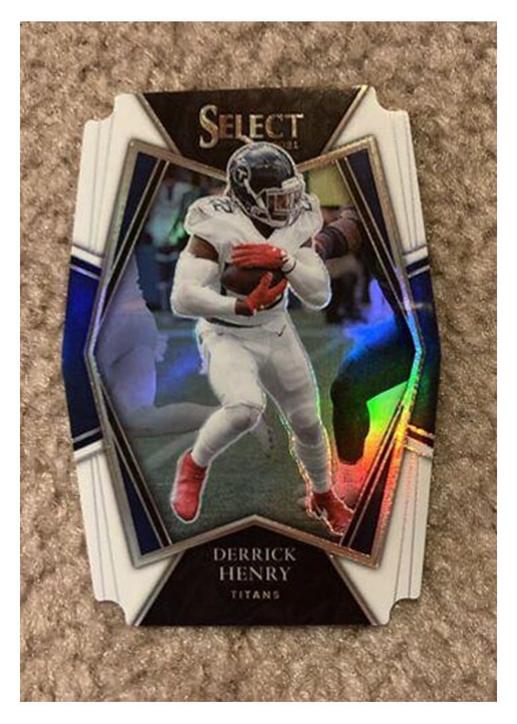 2021 Panini Select Base Set Derrick Henry #133 card
