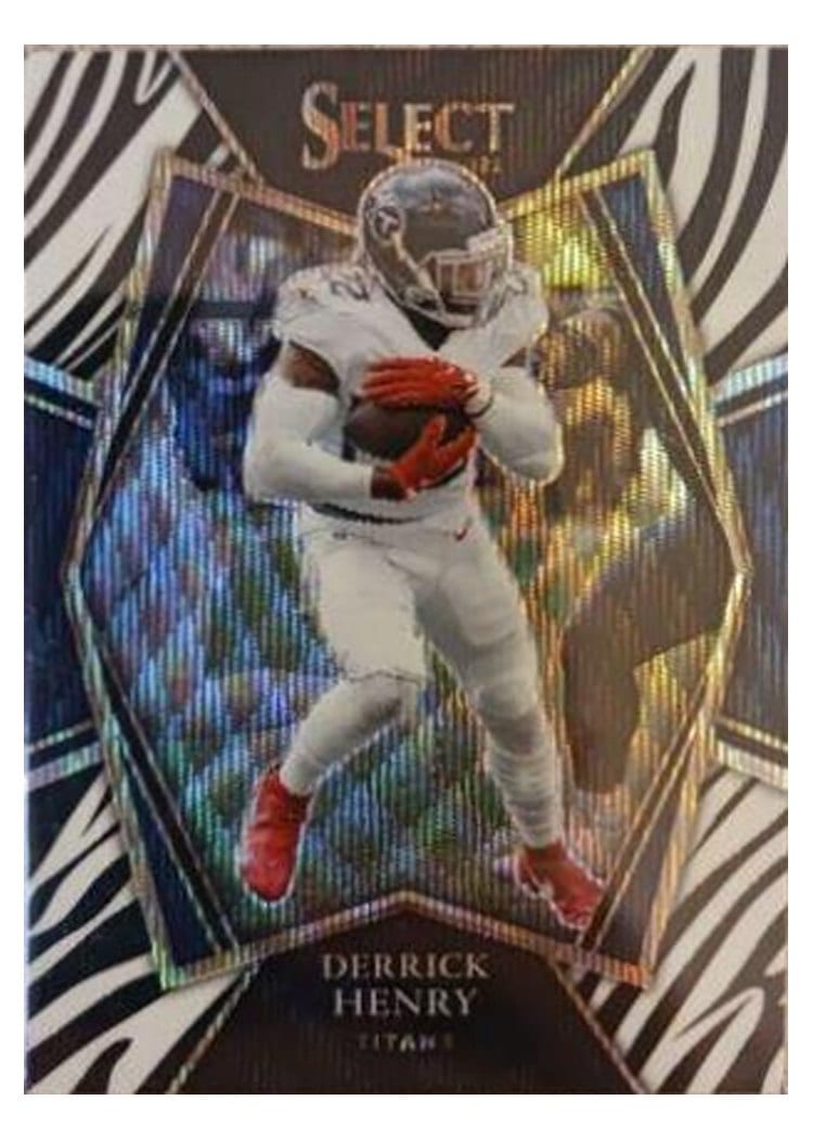 2021 Panini Select Base Set Derrick Henry #133 card