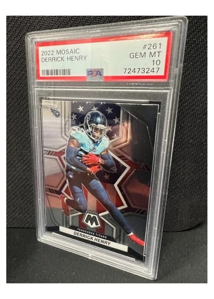 2022 Panini Mosaic Base Set Derrick Henry #261 card
