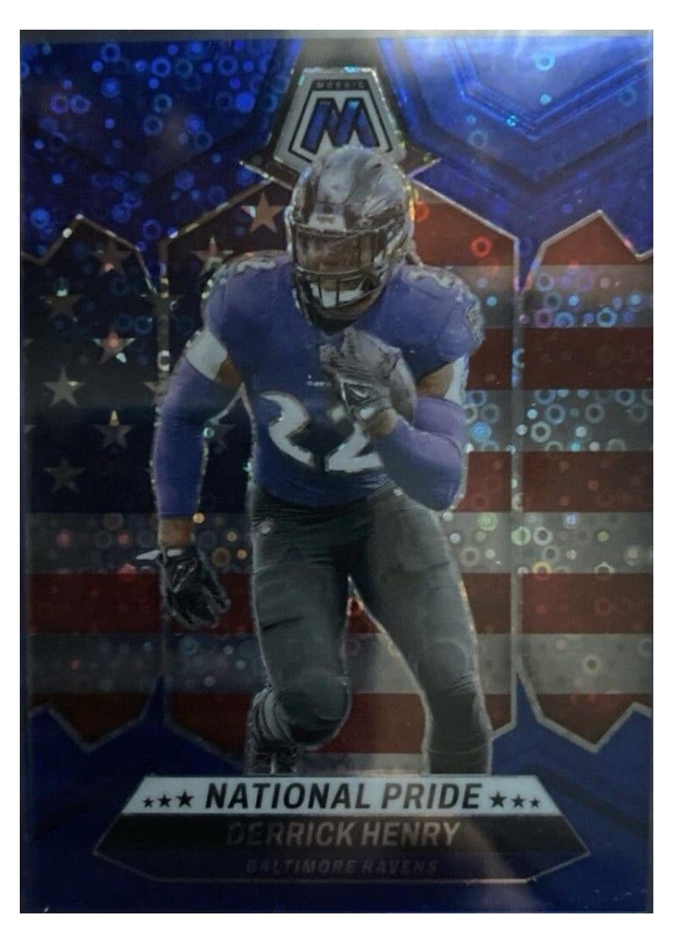 2024 Panini Mosaic Base Set Derrick Henry No Huddle Blue #257 card
