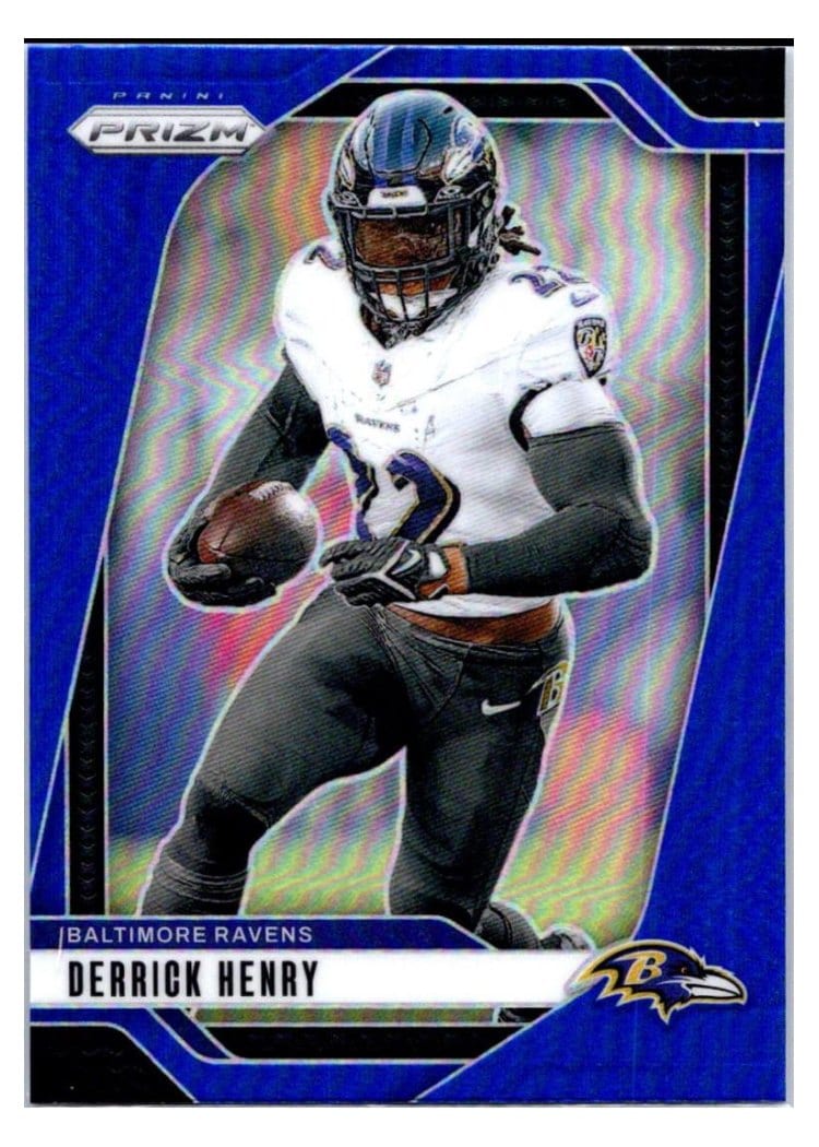 2024 Panini Prizm Base Set Derrick Henry Blue #20 card