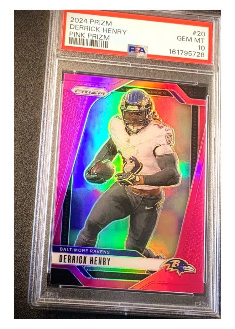 2024 Panini Prizm Base Set Derrick Henry #20 card