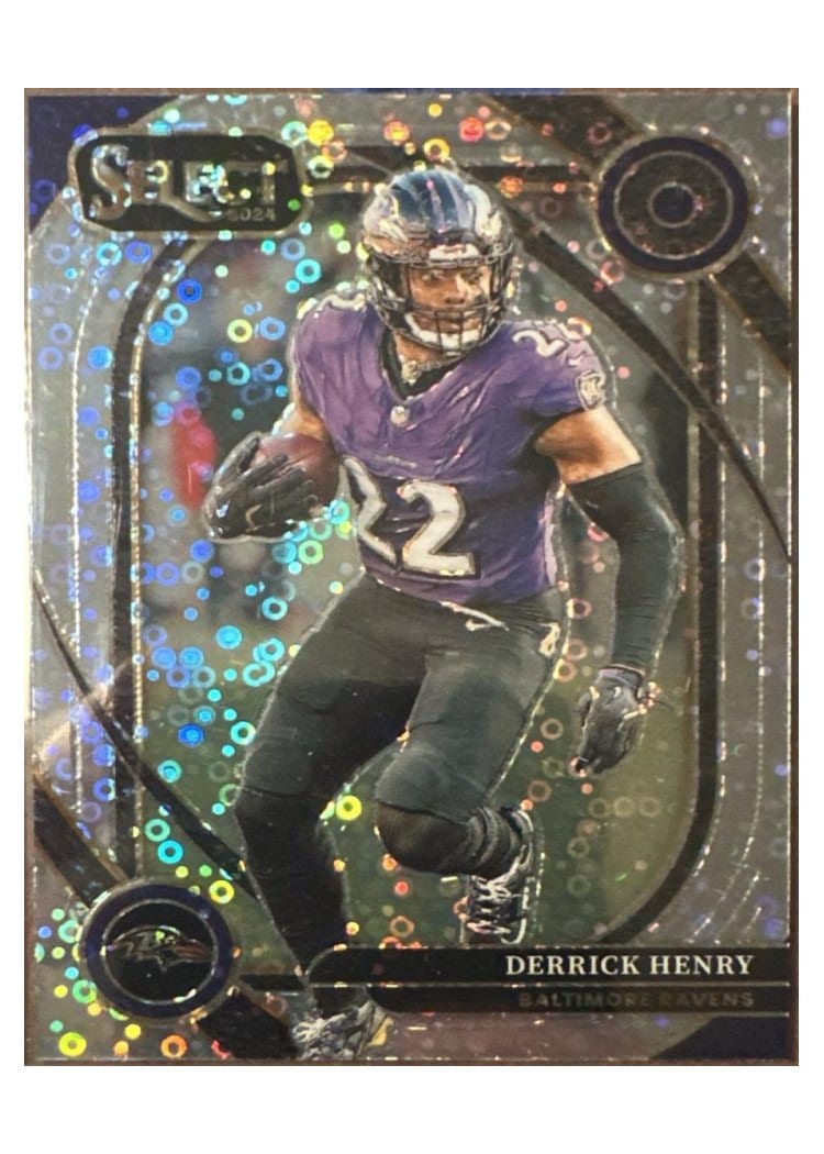 2024 Panini Select Base Set Derrick Henry Disco Prizm #249 card