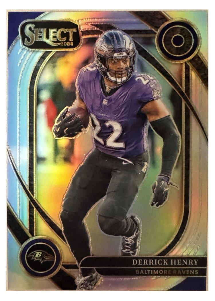 2024 Panini Select Base Set Derrick Henry Silver Prizm #249 card