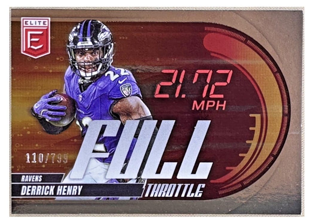 2025 Donruss Elite Full Throttle Derrick Henry #8 card