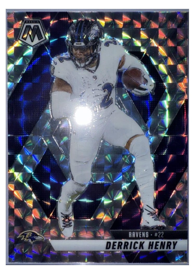 2025 Panini Mosaic Base Set Derrick Henry #67 card